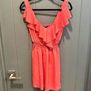 Coral color. Size small.